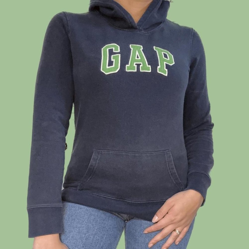 🍂 y2k GAP logo zip hoodie 🍂